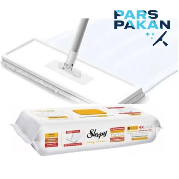 قیمت و خرید عمده دستمال مرطوب مخصوص تی برند اسلیپی Sleepy
